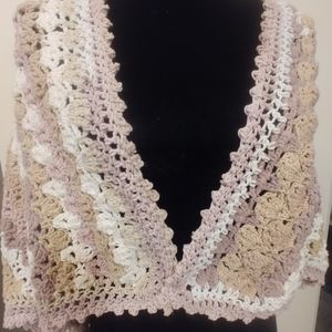 Handmade, Crochet Shawl